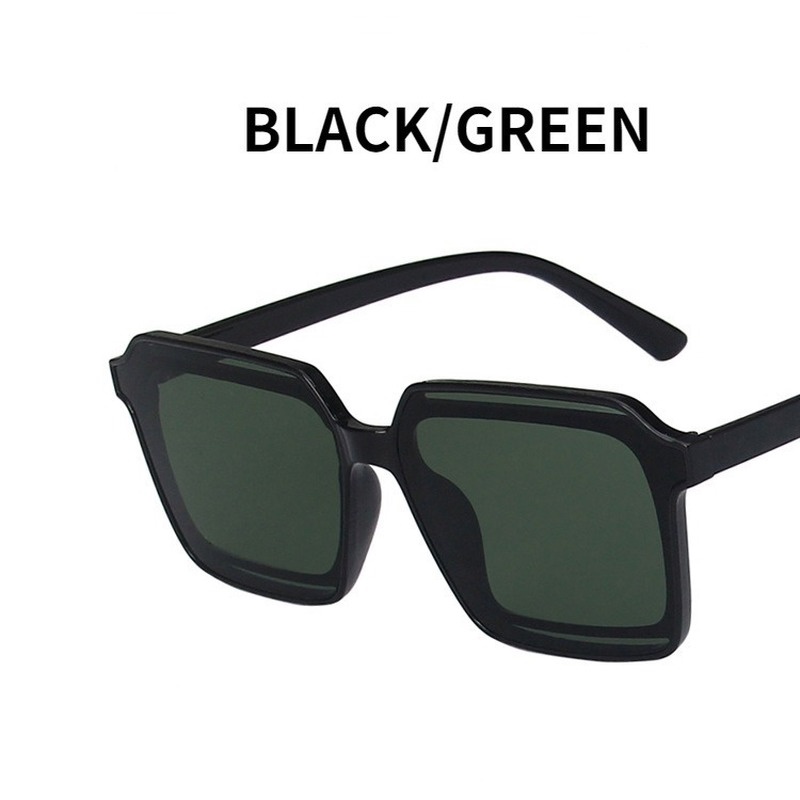 Kính Mát Gọng Vuông Oversize Thời Trang Cá Tính Cho Nữ