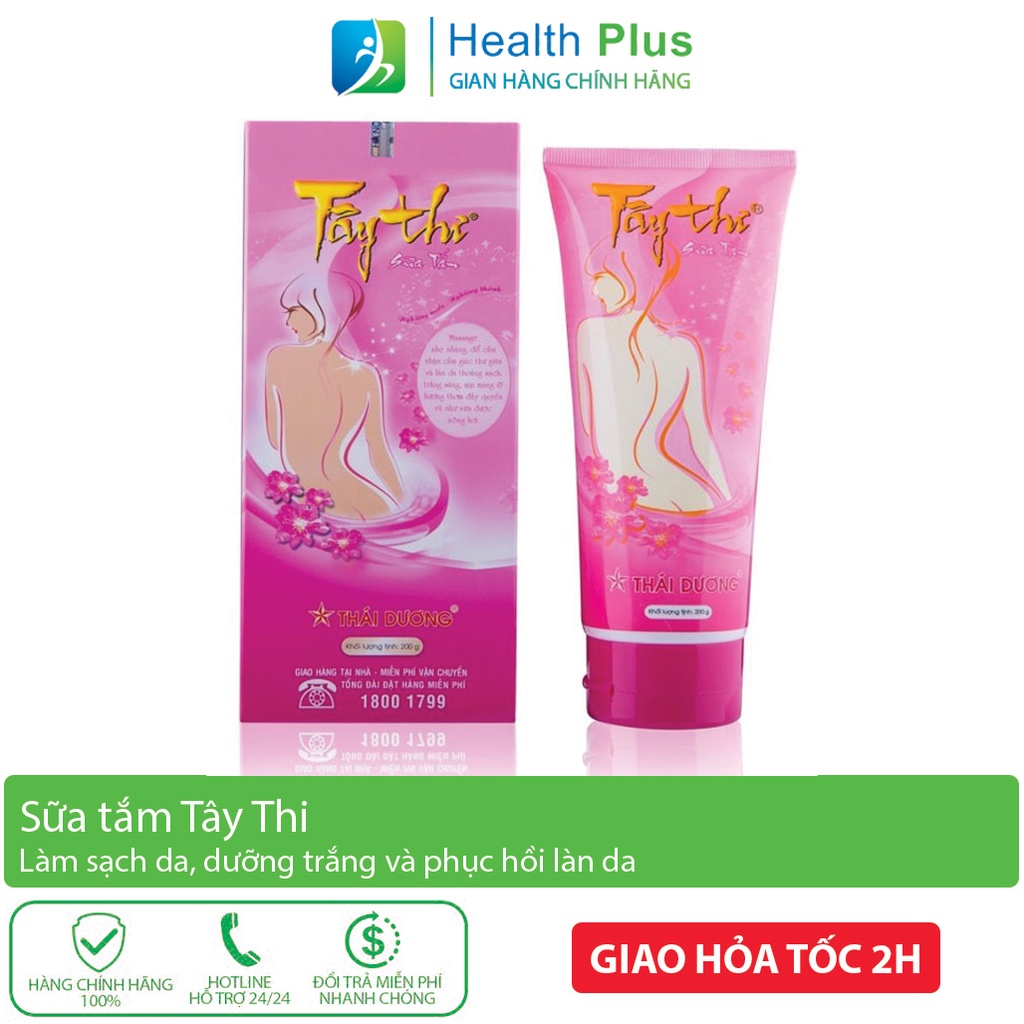 Sữa tắm làm trắng da Tây thi - Chính hãng Sao Thái Dương Chai 200ml