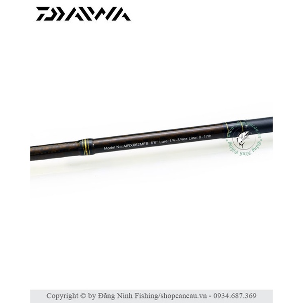 Cần lure Daiwa Aird X - siêu bạo lực