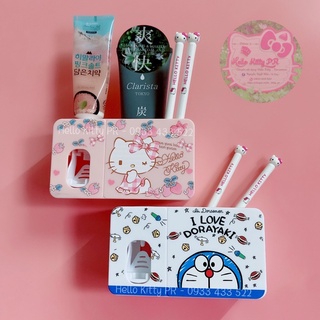 Hộp nhả kem đa năng Hello Kitty - Doremon Doraemon