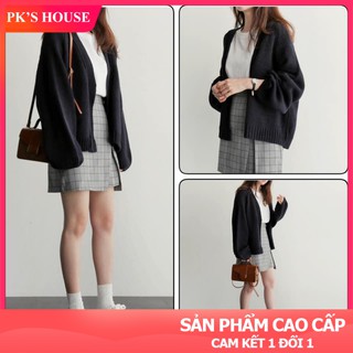 Áo Khoác Cardigan Len Dày Dặn Phong Cách Hàn Quốc PK67, PK's House