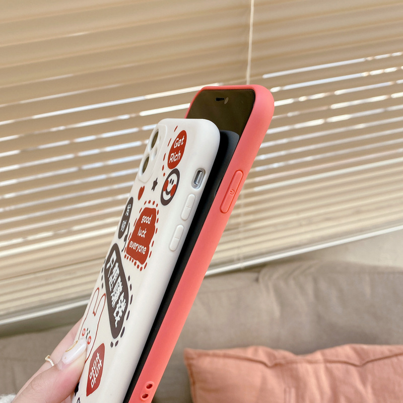 Ốp điện thoại TPU mềm dẻo hình gấu và thỏ chống sốc cho IPhone 11 Pro XR/XS/X IPhone 7 8 Plus | BigBuy360 - bigbuy360.vn