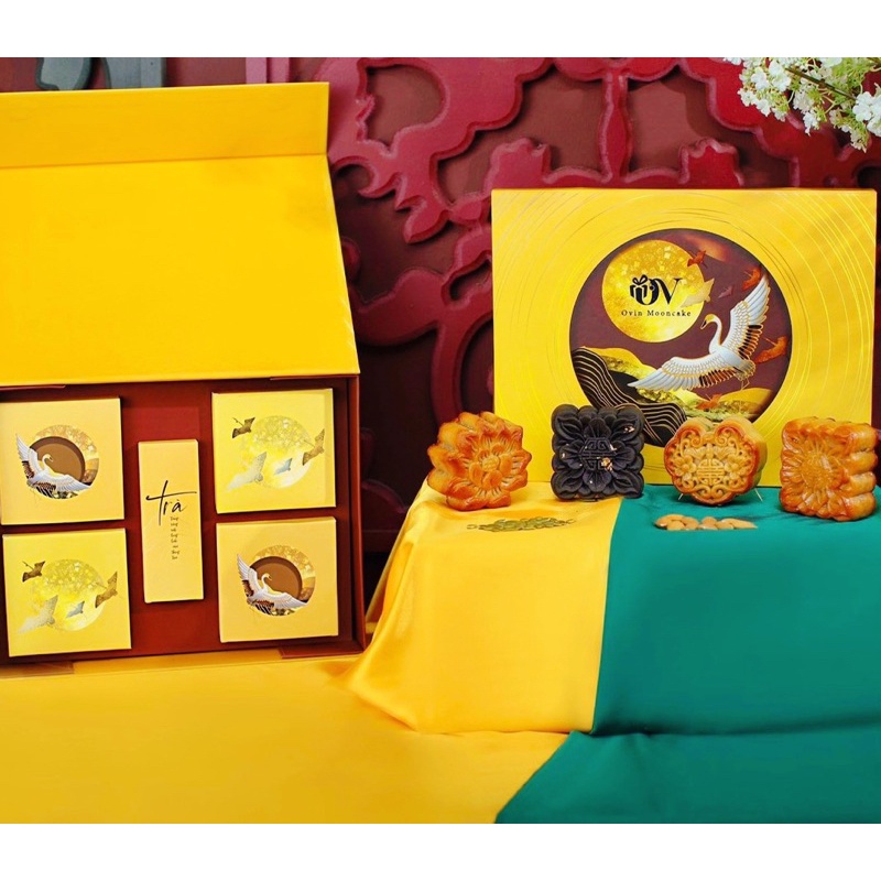 Hộp đựng bánh trung thu cao cấp 180g đến 220g - Hộp quà trung thu sang trọng