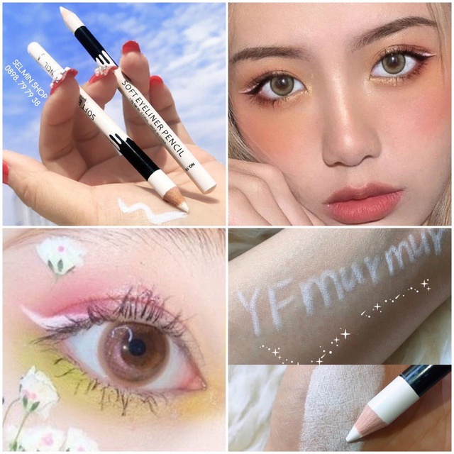 Chì Kẻ Mí Trắng Menow