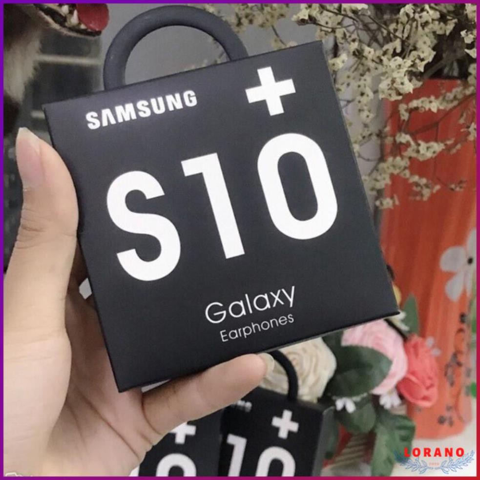 Tai Nghe AKG SAMSUNG S10 có nút tăng giảm âm lượng trên tai nghe, dây bọc vải chống rối, nghe được trên máy tính