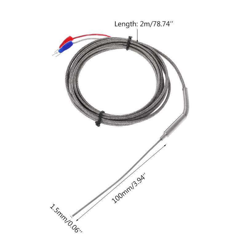 Dây dò cảm biến nhiệt độ bằng thép không gỉ 2m 1.5mm