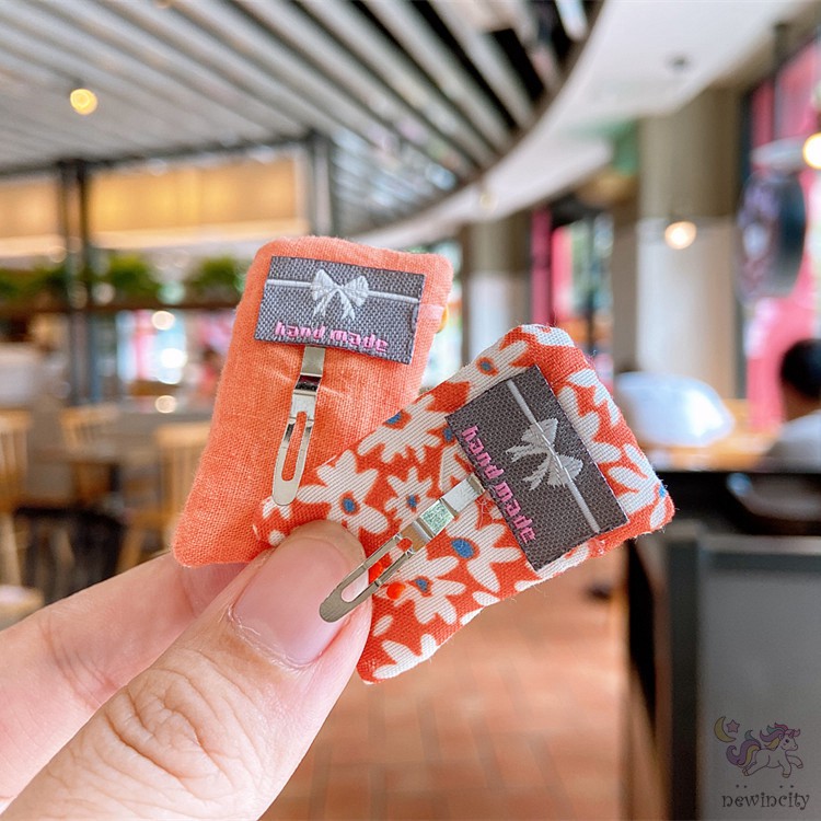 Set Kẹp Tóc Thiết Kế Hình Trái Cây Dễ Thương Dành Cho Nữ