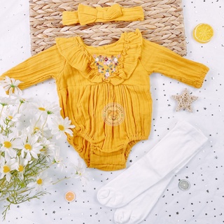 1 chiếc bodusuits kèm tất cho bé gái MATALAN