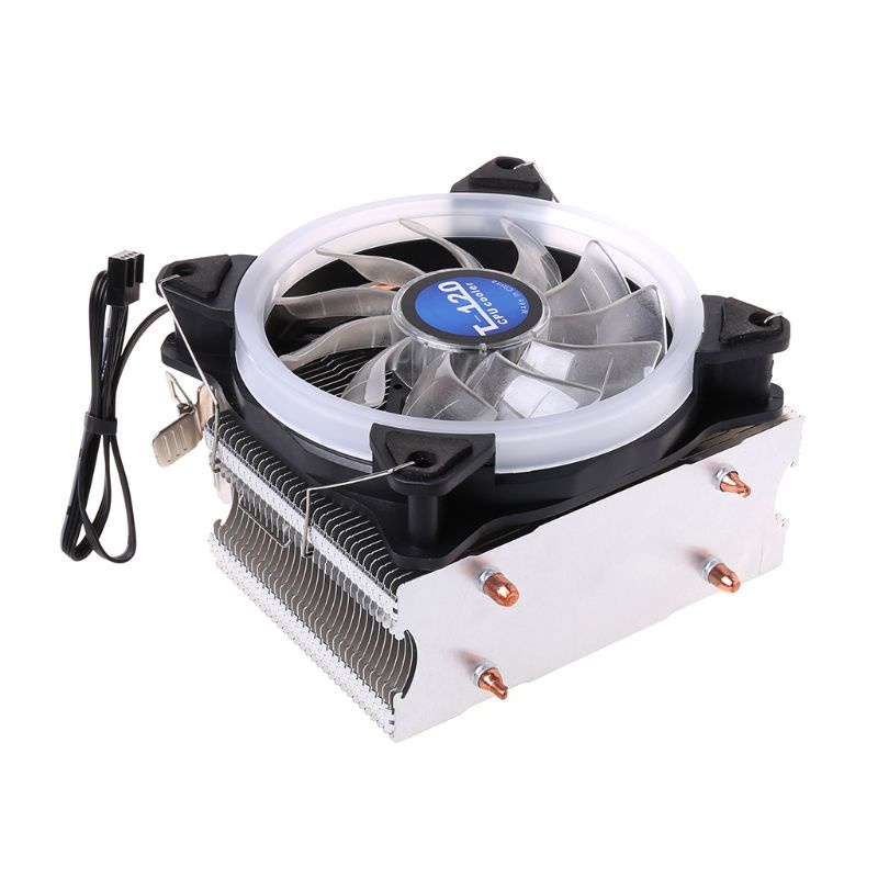 Quạt Tản Nhiệt 2 Ống Dẫn Cho CPU Máy Tính Int