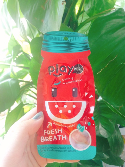 Kẹo PLay More bịch Thái Lan ( Vị táo - Dưa hấu - Xí muội )