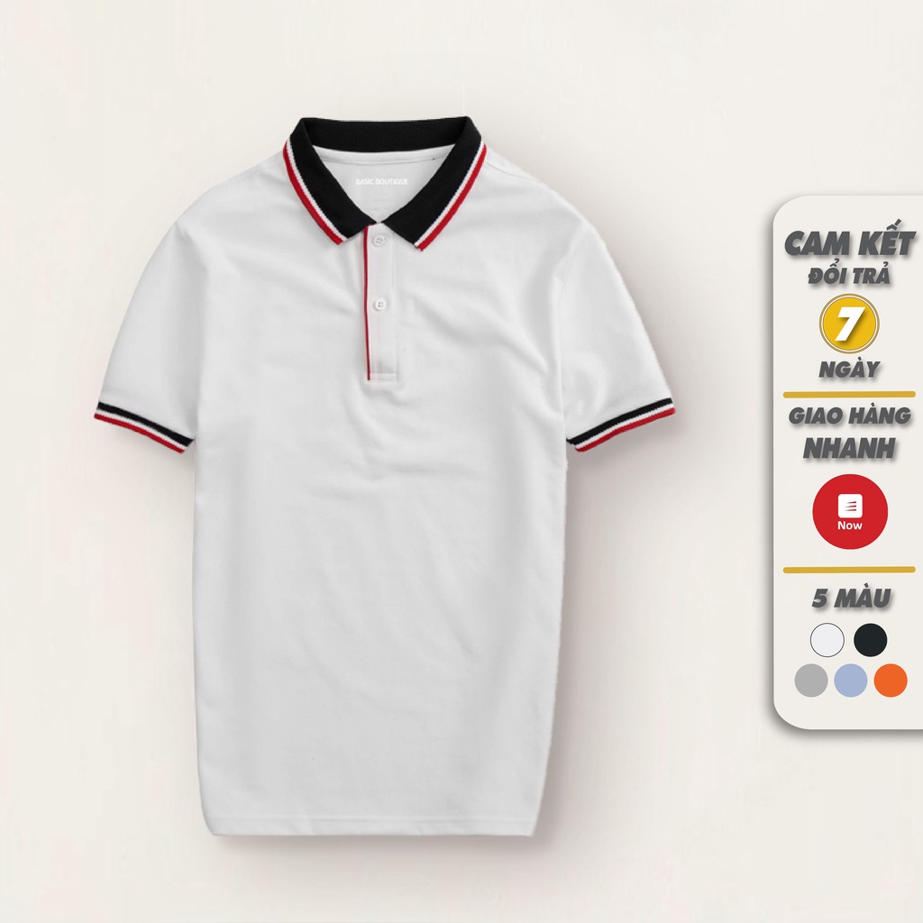 Áo  Polo Nam, Áo Phông Polo Xuất Xin Chuẩn Form Trẻ Trung Thanh Lịch - Basic Boutique | BigBuy360 - bigbuy360.vn