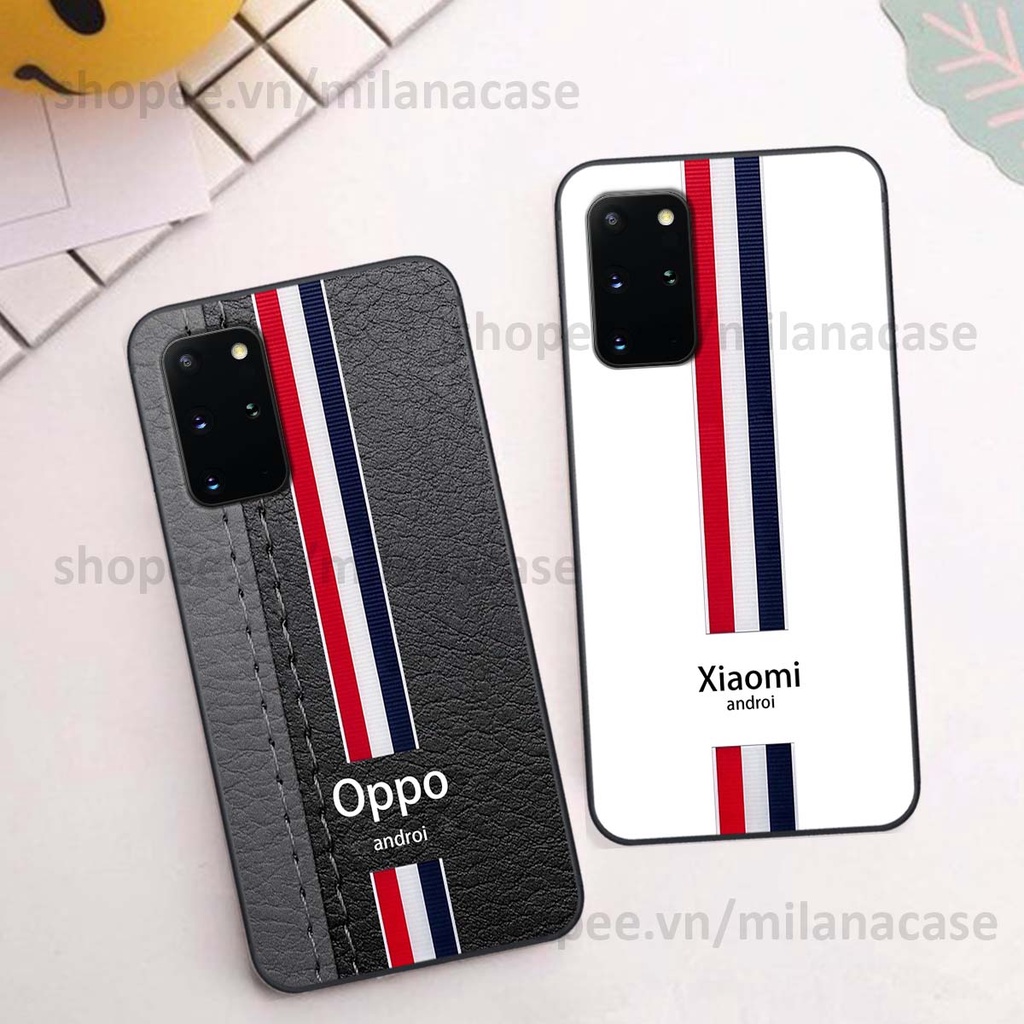 Ốp Samsung S20 / S20 Plus / S20+ in giả da phong cách thể thao, cá tính, thời trang