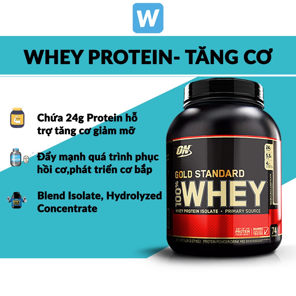 WHEY GOLD 5bs Giá Tốt  Sữa Dinh Dưỡng Tăng Cơ , Tăng Cơ Giảm Mỡ , Hàng Chính Hãng, FREE SHIP