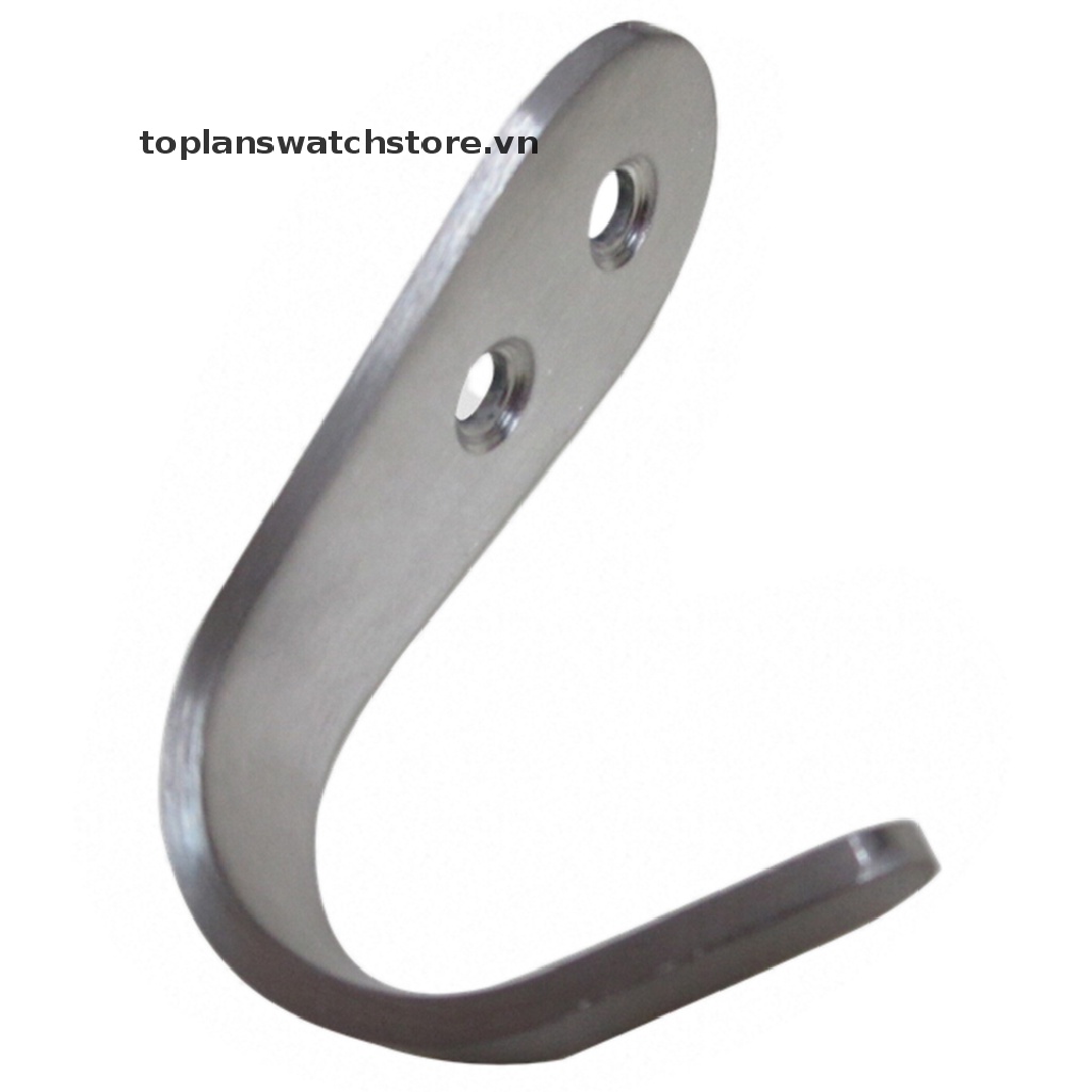 1 Móc Treo Đồ Bằng Thép Không Gỉ Gắn Cửa Tủ Nhà Bếp