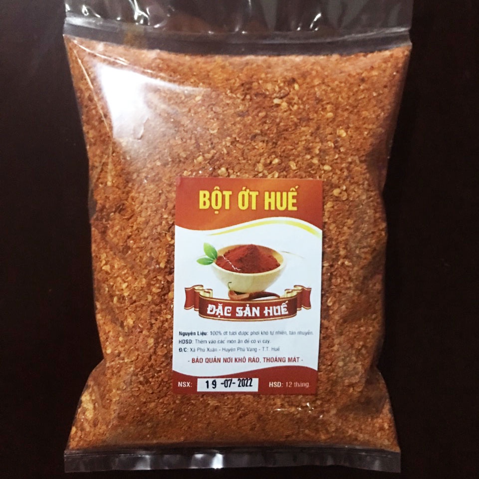 200g ỚT BỘT HUẾ (như hình) nguyên chất  - Đặc sản Huế
