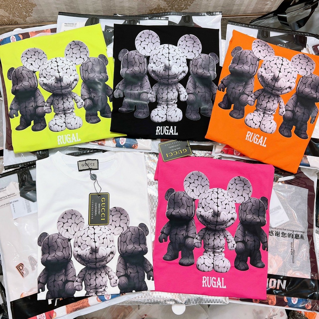 Áo phông hình 3 con bearick cá tính