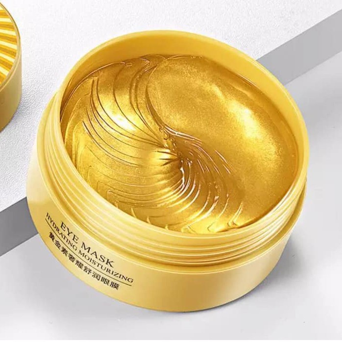 Hộp 60 miếng mặt nạ dưỡng mắt Bioaqua Eyemask - Mask collagen nâng cơ mắt và khắc phụ thâm mắt hiệu quả