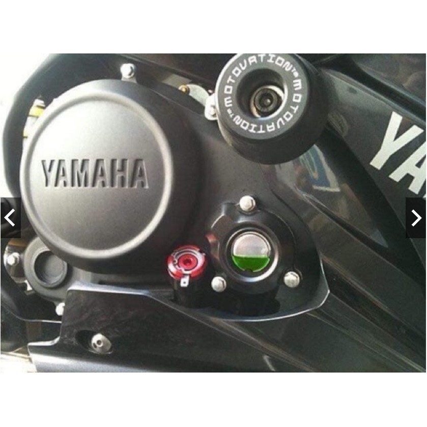 nắp lọc nhớt trong suốt yamaha exciter 150 Ex150 Ex135 FZ150 FZ155 TFX150 TFX155 R15 135 Ex155 155 oil filter cover