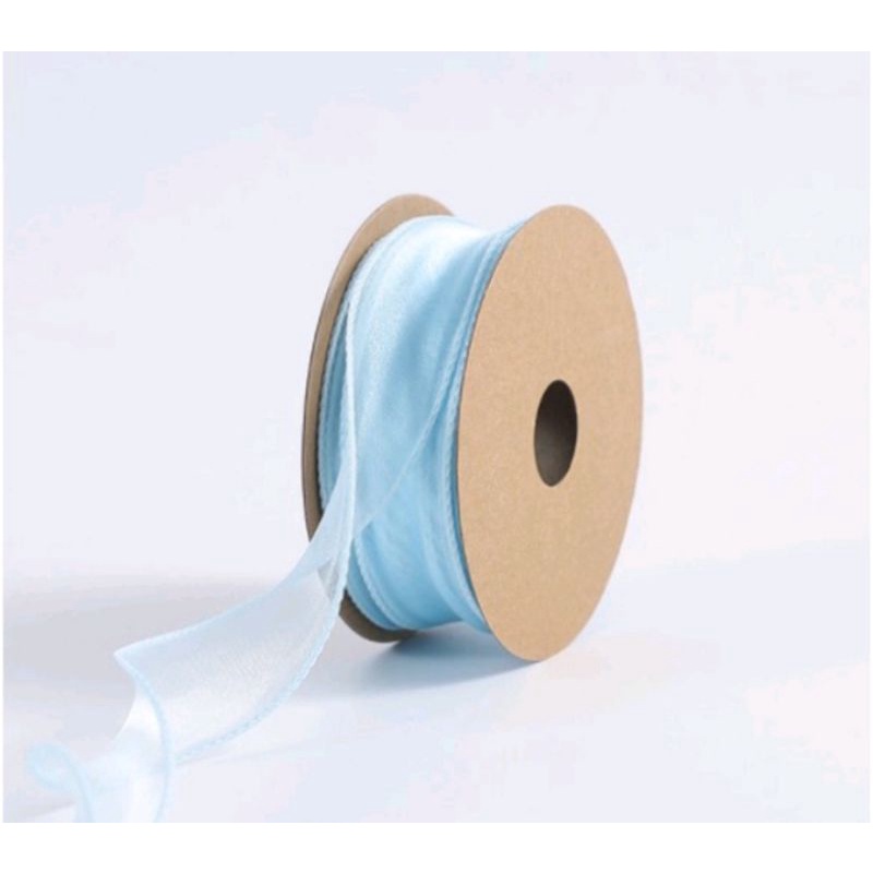 Hoả tốc Ruy băng voan 4cm lượn sóng giá 1 mét