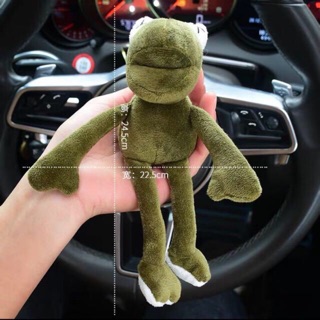 (Sẵn) Móc khoá ếch Kermit thơm Móc khoá sesame móc khoá treo cặp khủng long hoa Kaikai kiki sặc sỡ móc khoá bơ Ulzzang