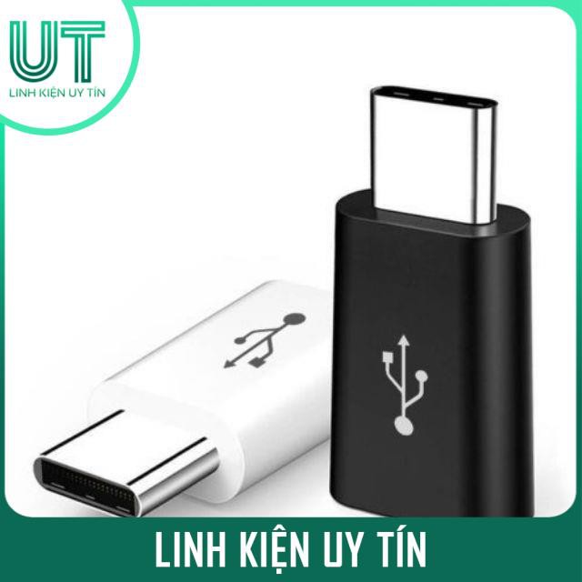 Cổng Chuyển Đổi MicroUSB Sang Type C, typeC,type-C