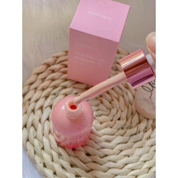 Tinh chất Cellapy Pink Tone Up Ampoule TC dưỡng trắng nâng tone lọ 30g - CO089