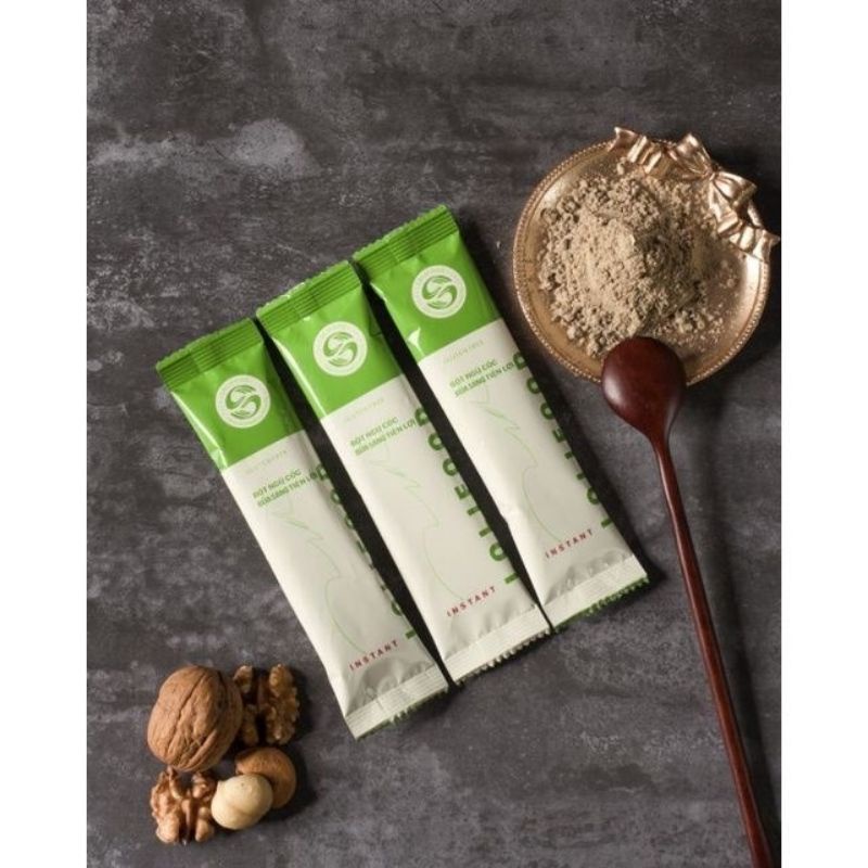 combo 5 gói bột ngũ cốc ăn sáng tiện lợi.