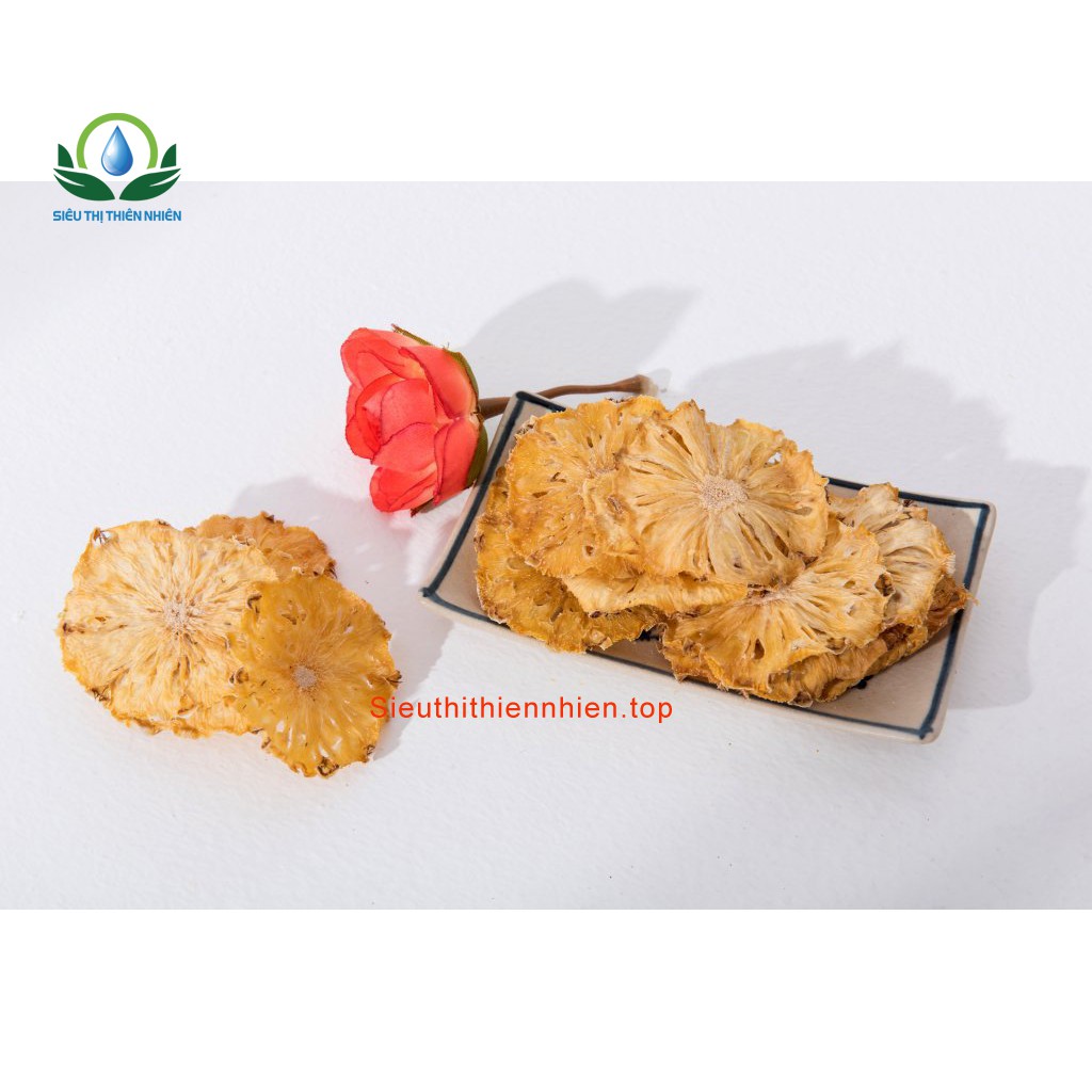 Dứa thái lát sấy khô đóng túi zip thương hiệu Mộc Sắc | BigBuy360 - bigbuy360.vn