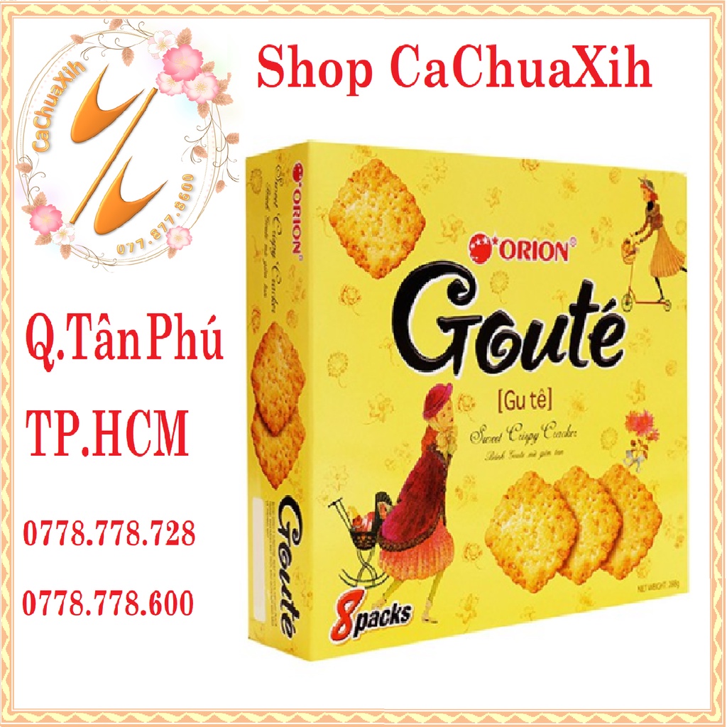 Bánh Goute hộp 8 gói
