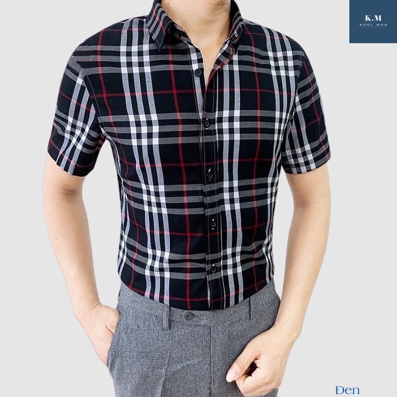 Áo Sơ Mi Nam Ngắn Tay BBR, Áo Sơ Mi Nam Cộc Tay Công Sở Chất Vải Cao Cấp Thoáng Mát, Bền Đẹp | BigBuy360 - bigbuy360.vn