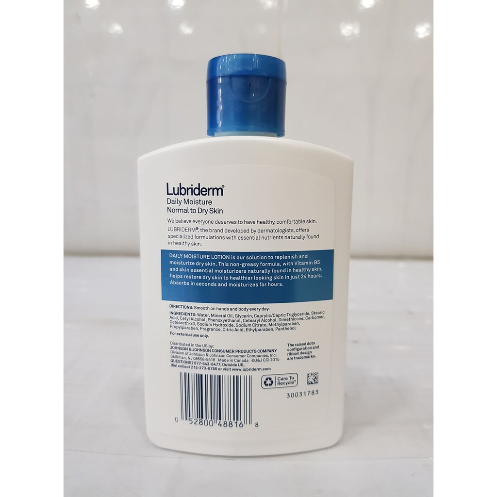 Sữa Dưỡng Thể Lubriderm Daily Moisture Lotion USA