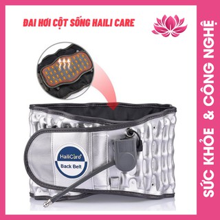 Đai Hơi Cột Sống🔔Haili Care🔔Đai Lưng Cột Sống - Giảm Áp Lực Lên Đĩa Đệm, Hỗ Trợ Thoát Vị Đĩa Đệm, Chườm Nóng Giảm Đau