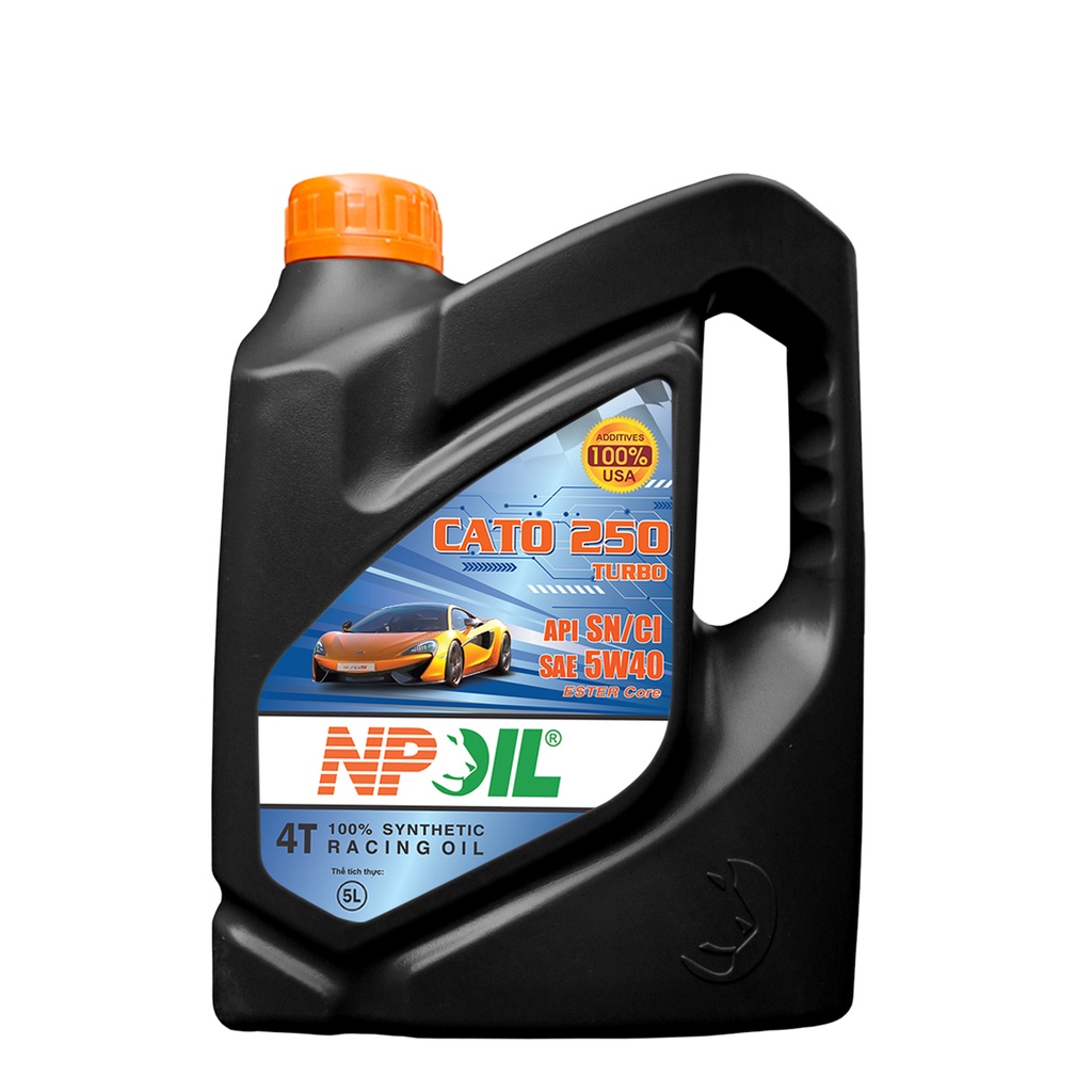 Dầu động cơ ô tô cao cấp - CATO 250 API SN/CI, SAE 5W40/5W30