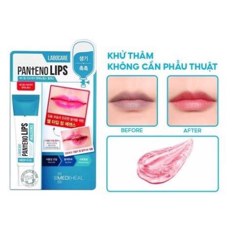 Son dưỡng giảm thâm môi Mediheal Labocare Panteno Lips Labo Care Xanh, Đỏ, Cam