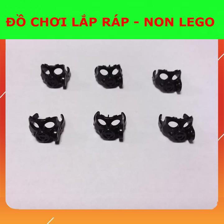 Đồ Chơi COMBO 2 Mặt Nạ Phòng Độc Cho Mini NO.1118 - Phụ Kiện MOC