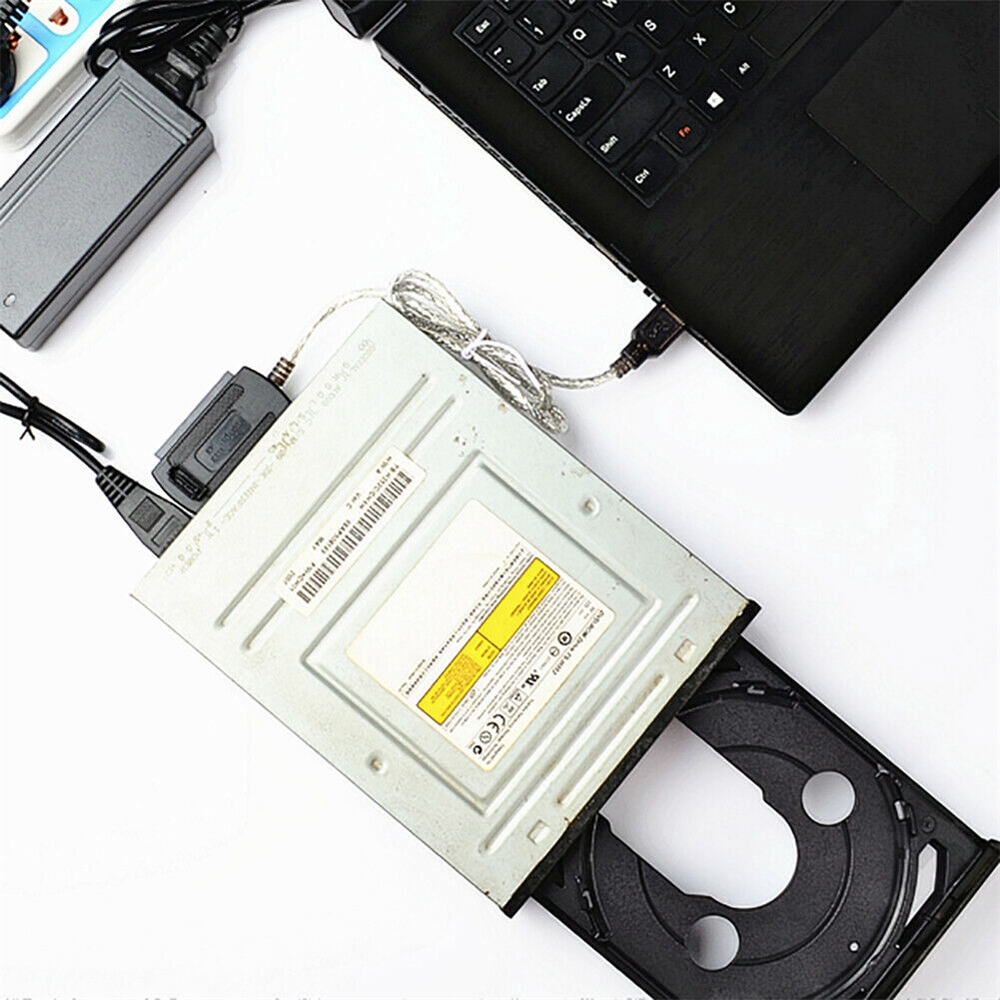 Dây Cáp Chuyển Đổi Usb 2.0 Sang Ide/ Sata 2.5/ 3.5 Hdd Ssd 480mb/ S