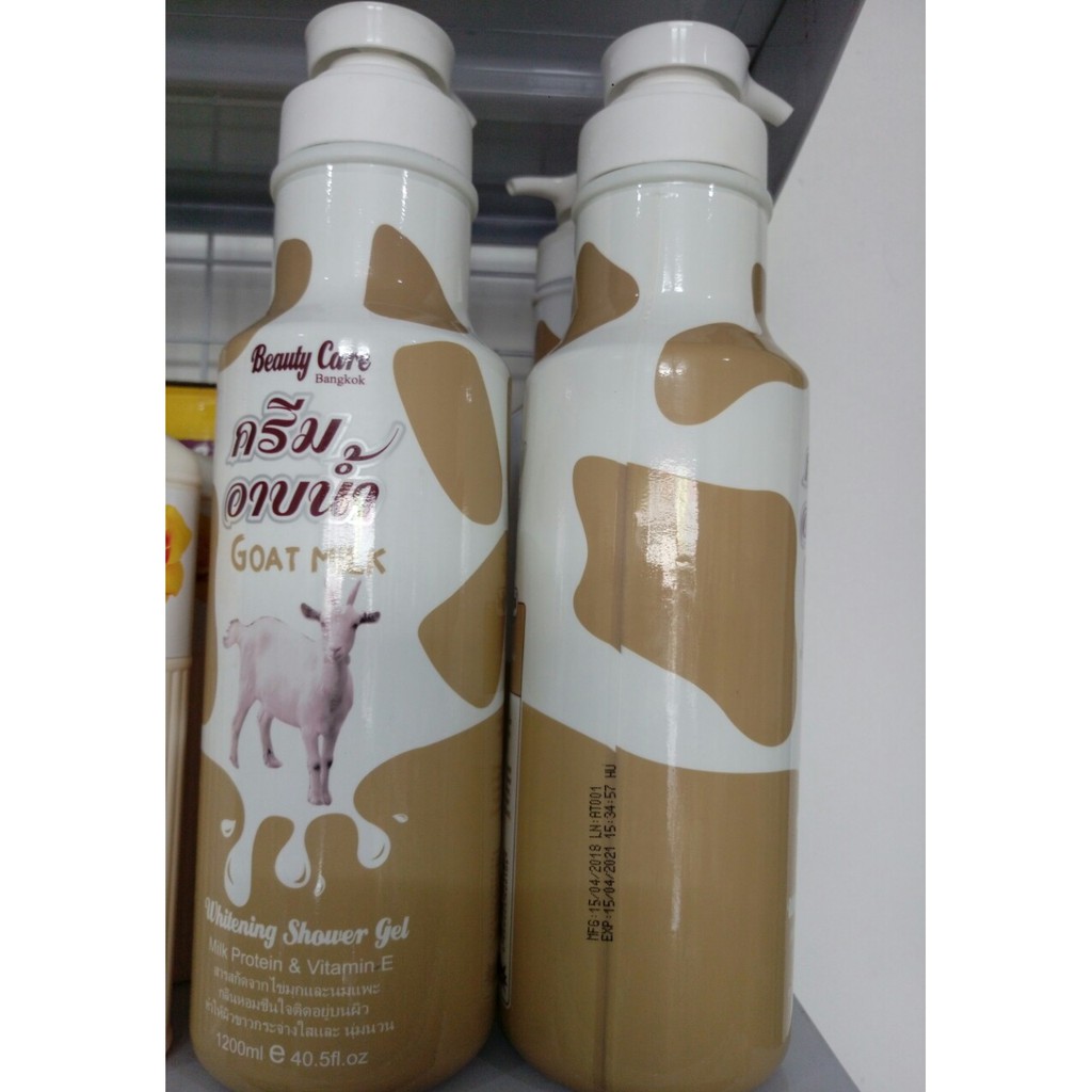 Sữa tắm tinh chất sữa dê, sữa bò Thái lan 1200ml | BigBuy360 - bigbuy360.vn