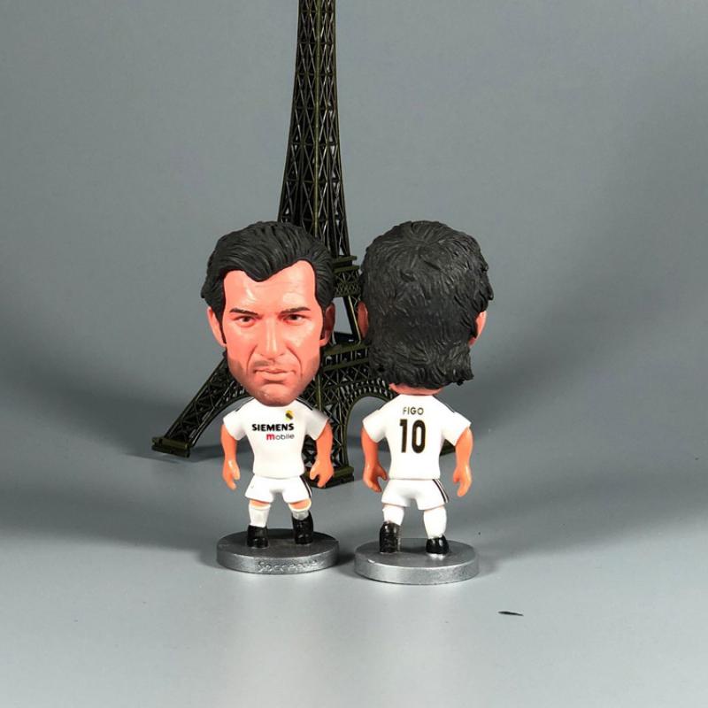 Mô Hình Ngôi Sao Bóng Đá Zidane Figo Raul Làm Quà Tặng Trang Trí Cho Người Hâm Mộ