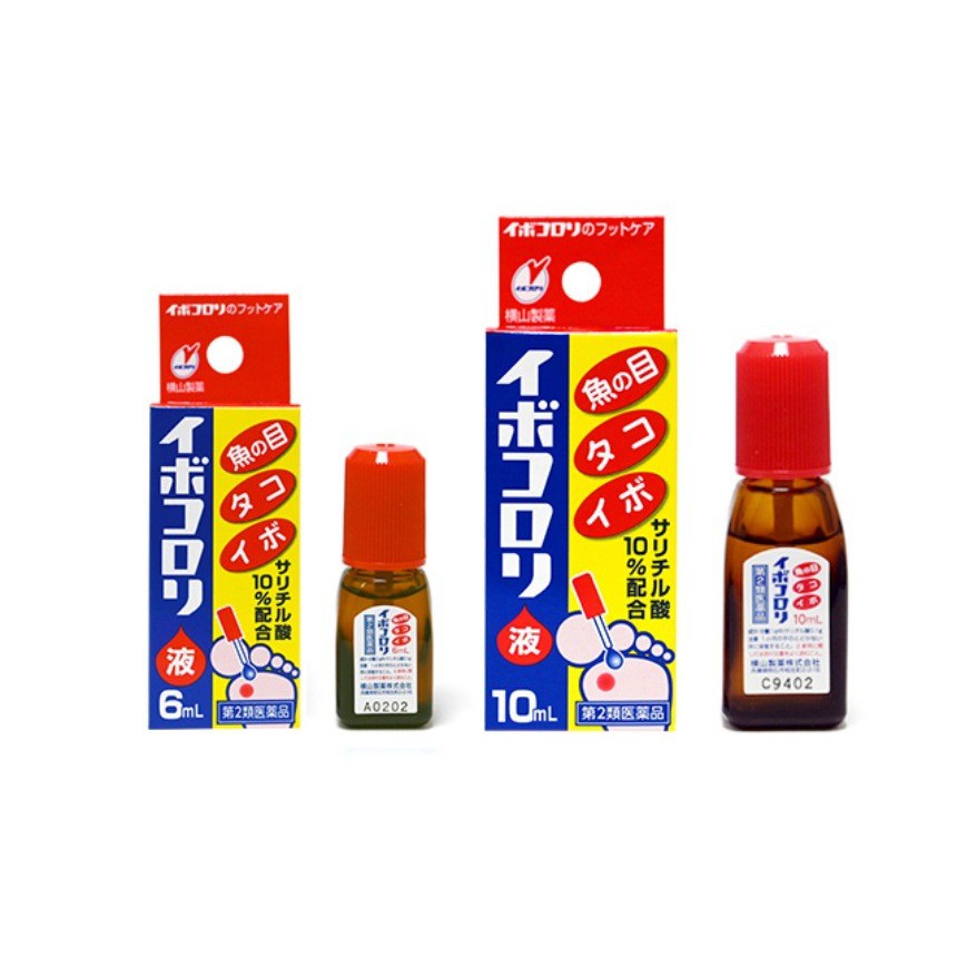 Dung dịch loại bỏ dứt điểm và vĩnh viễn - Tận gốc Mụn Cóc- Ibokorori của Nhật Bản