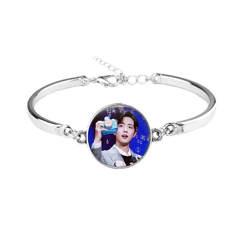 Vòng tay có mặt Chen Qingling Xiao Zhan Wang Yibo đáng yêu