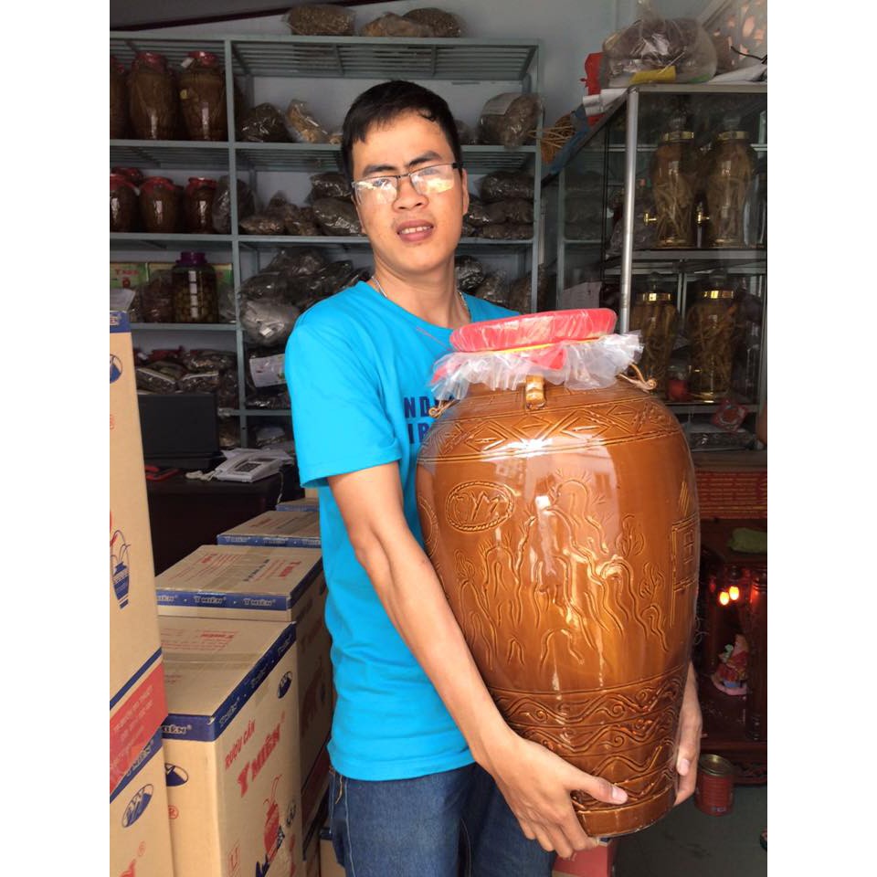 chum sành đựng gạo,rượu cần 8 lít