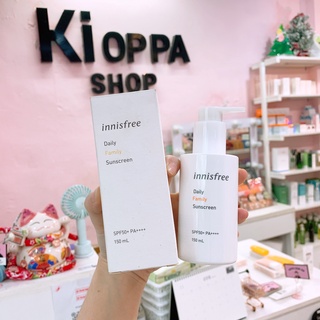 Sữa chống nắng innisfree Daily Family Sunscreen SPF50+ PA++++ - 150ml