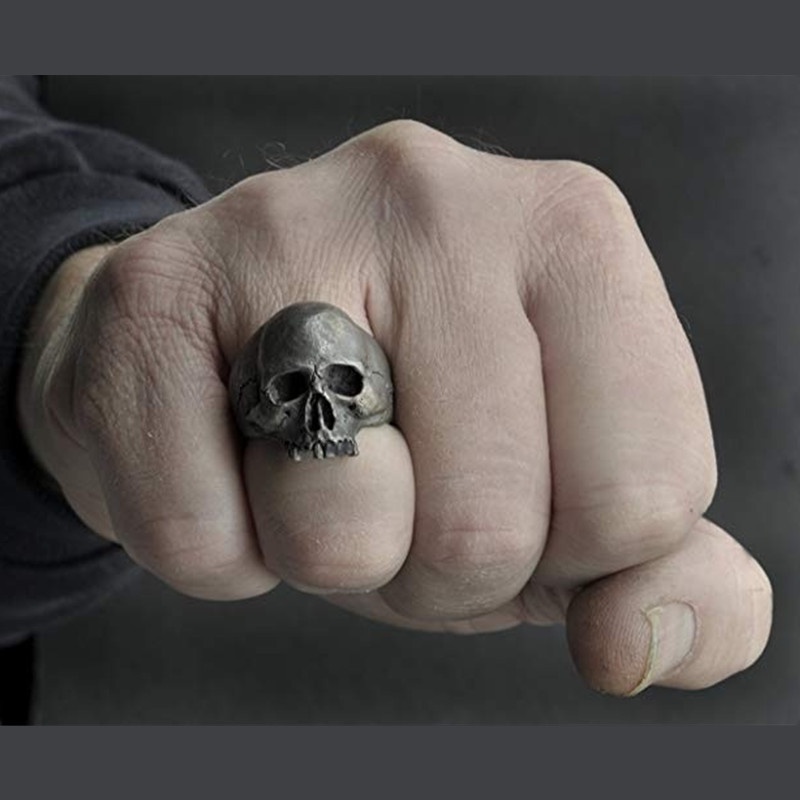 Nhẫn đeo ngón trỏ phong cách Punk cho nam