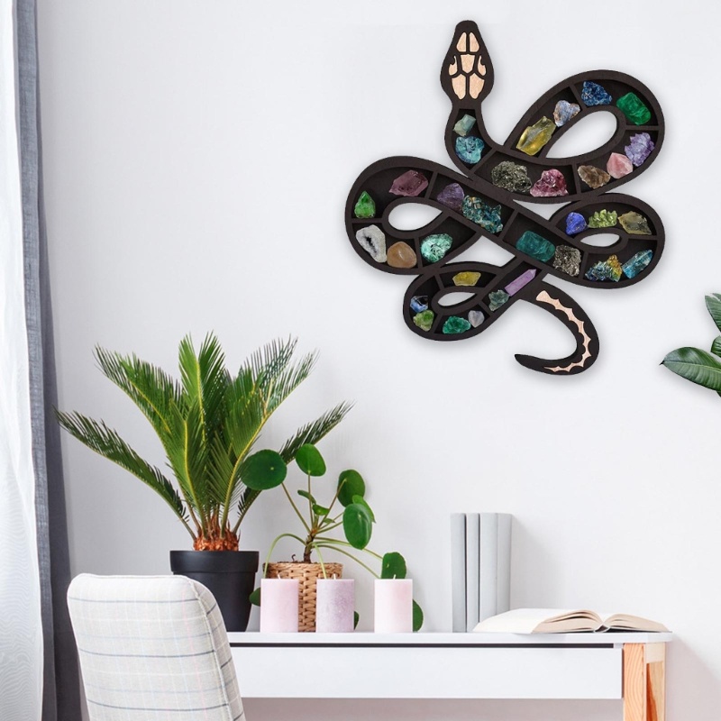 Kệ Trưng Bày Trang Sức Hình Rắn Bằng PVC Trong Suốt