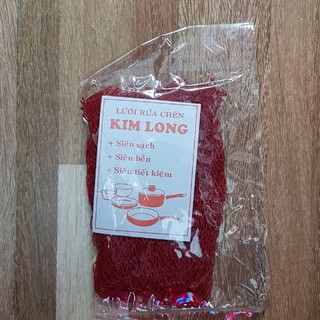 Miếng rửa chén lưới Kim Long.