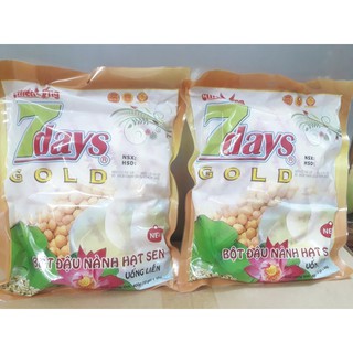BỘT SỮA ĐẬU NÀNH GOLD HẠT SEN 7DAYS  400 GRAM