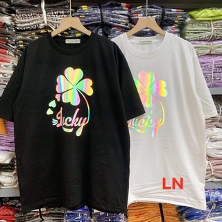 Áo phông phản quang hoa Lucky KTH0220