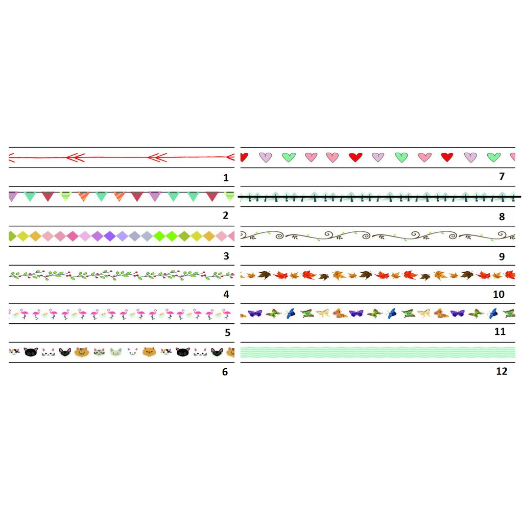 Băng Dính Washi Tape