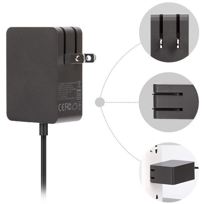 (ADAPTER) SẠC SURFACE 3 - 5.2V - 2.5A (13W) (SẠC ZIN) - mã sạc 1623, 1624, 1645, EADP-1623