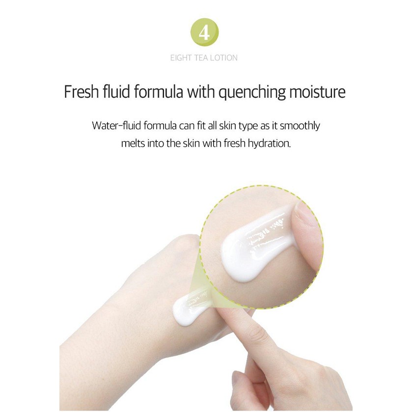 Sữa Dưỡng Từ 8 Loại Trà B.O.M Eight Tea Lotion 120ml